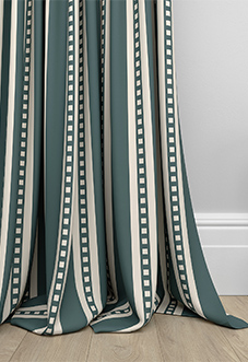 The British Stripe Co. Edgar, Teignbridge No.1 - Made to Measure Curtains